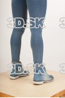 Calf blue jeans of Oxana  0006